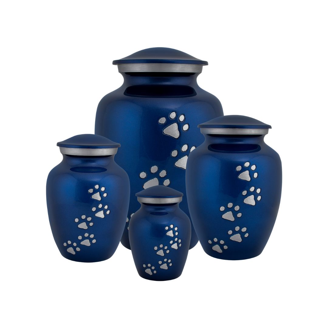 Blue Classic Pet Urns