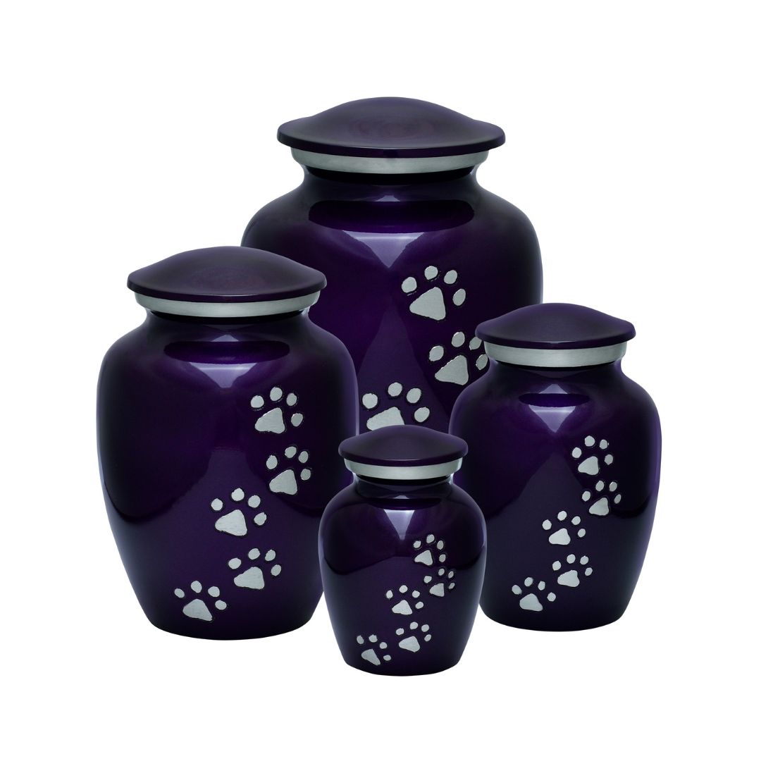Purple Classic Pet Urns